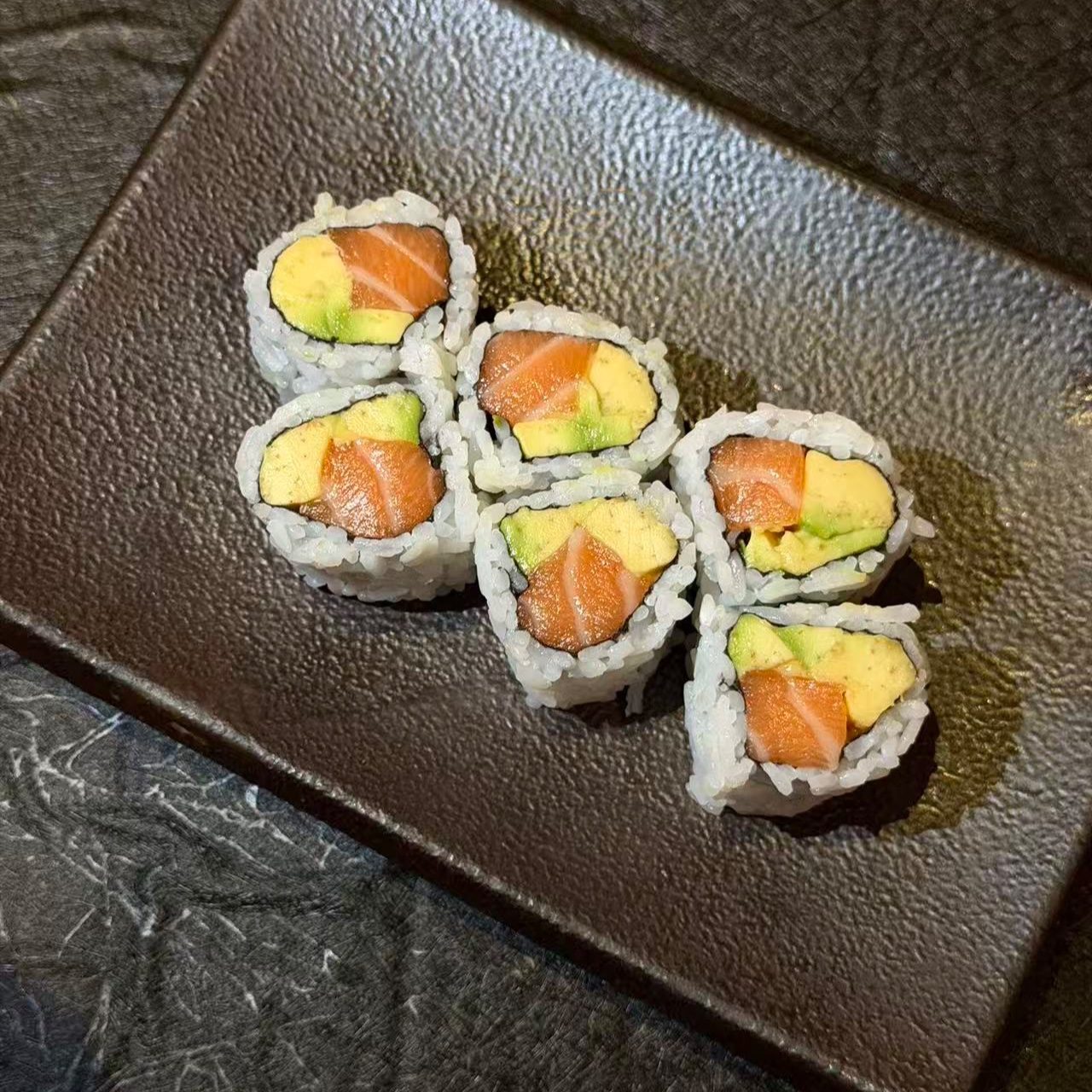 Salmon Avocado Roll.