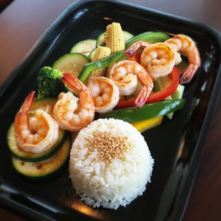 Kid's Hibachi Shrimp (7 Pieces)