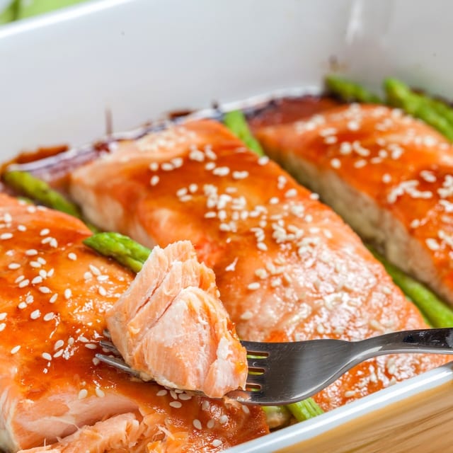 Salmon Teriyaki Lunch Bento Box.