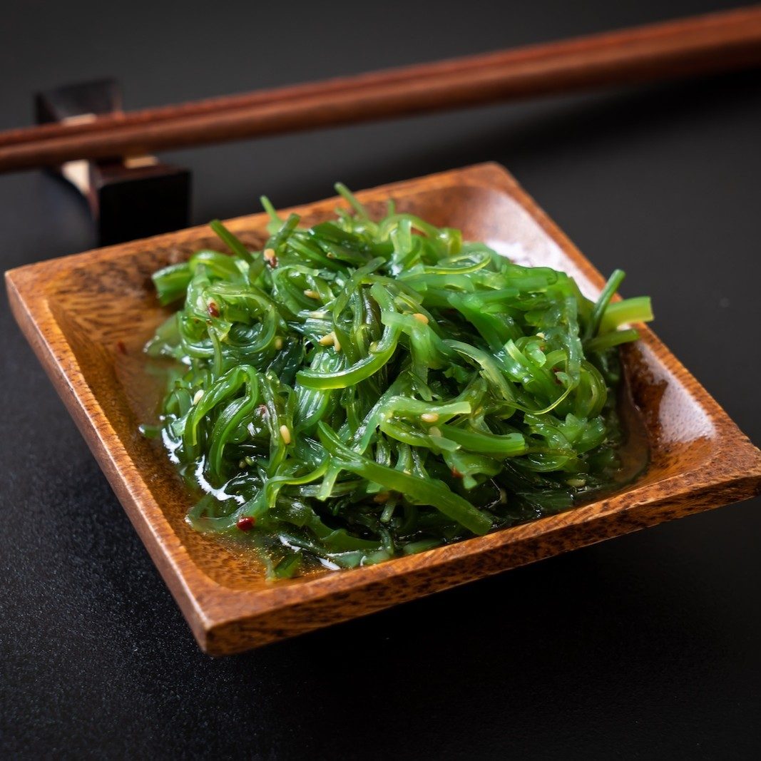 Seaweed Salad Platter.