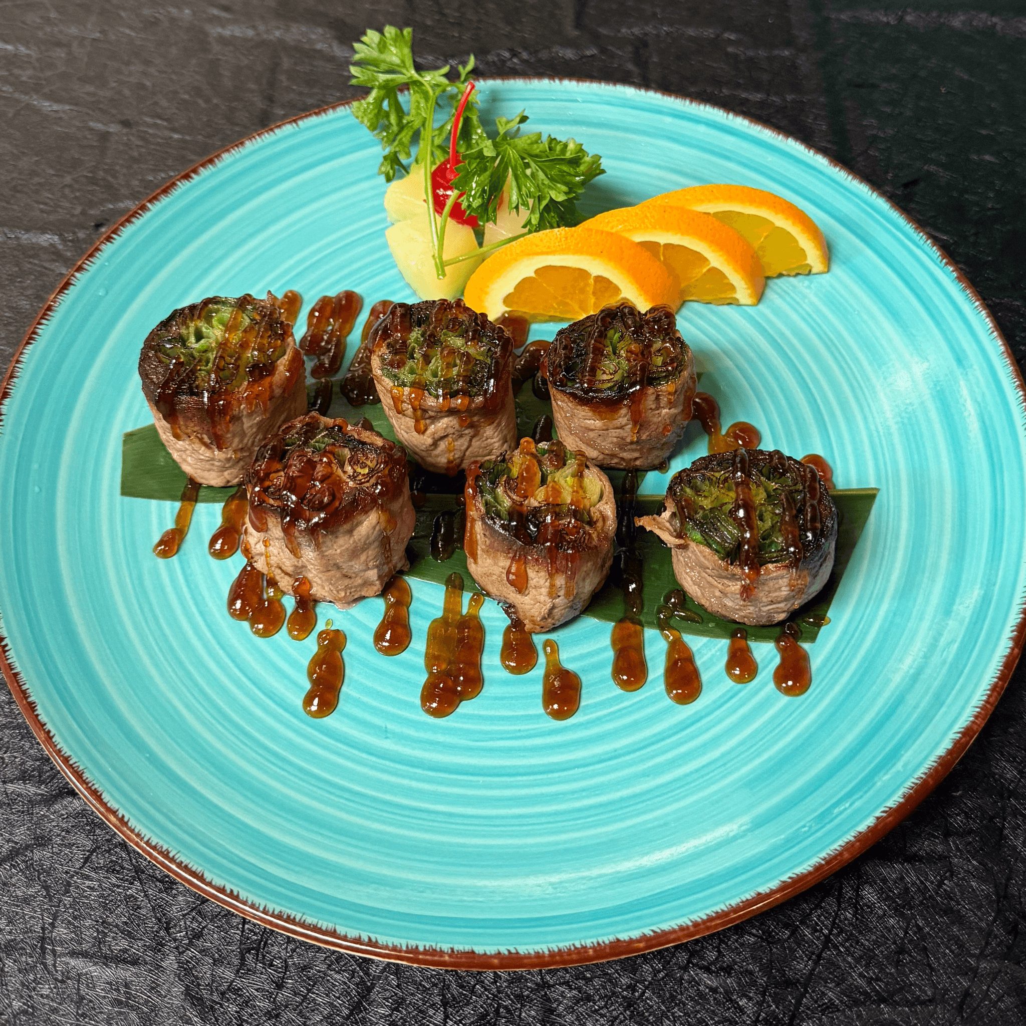 Beef Negimaki (6 Pieces) App.