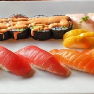 Trio Sushi Deluxe.