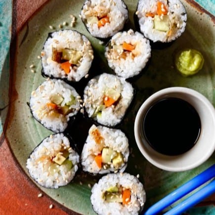 Salmon Skin Roll.