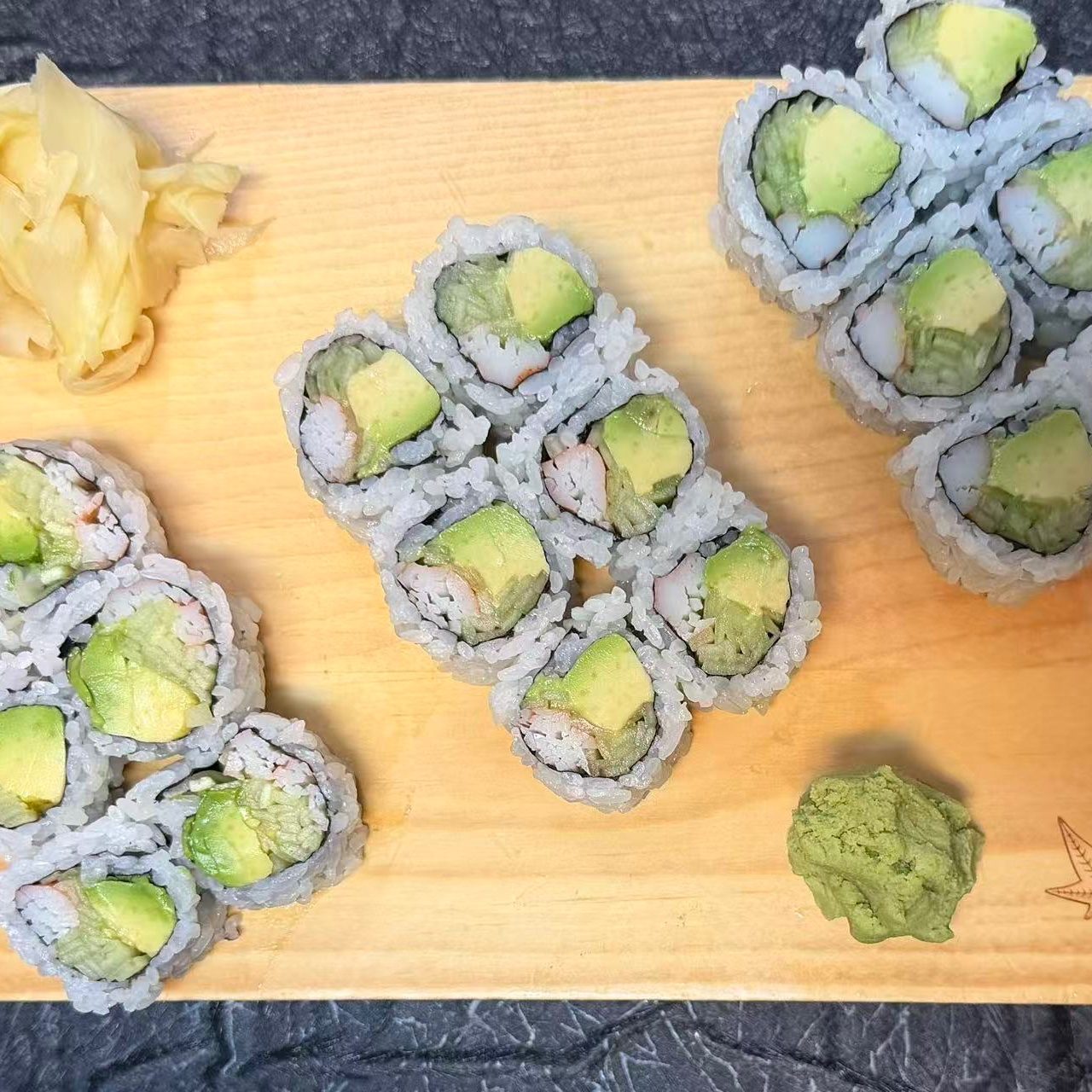 California Roll Dinner.